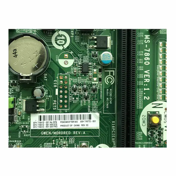 Carte mère HP 718772-001