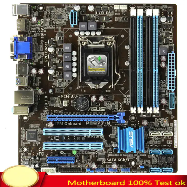 Carte mère Asus P8Q77-M
