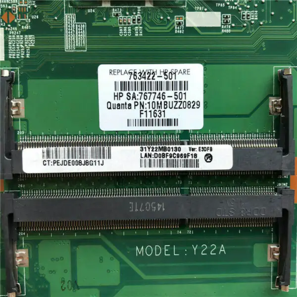 Carte mère HP 767746-501