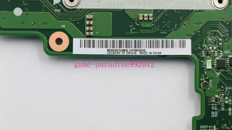 Carte mère Lenovo 00HN511
