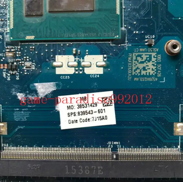 Carte mère HP 839543-601
