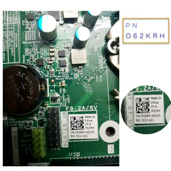 Carte mère Dell 062KRH