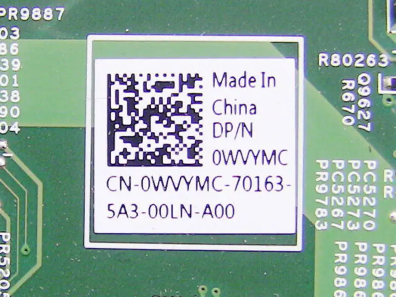 Carte mère Dell 0WVYMC 0WVYMC WVYMC