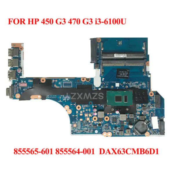 Carte mère HP 855565-601 855564-001 DAX63CMB6D1