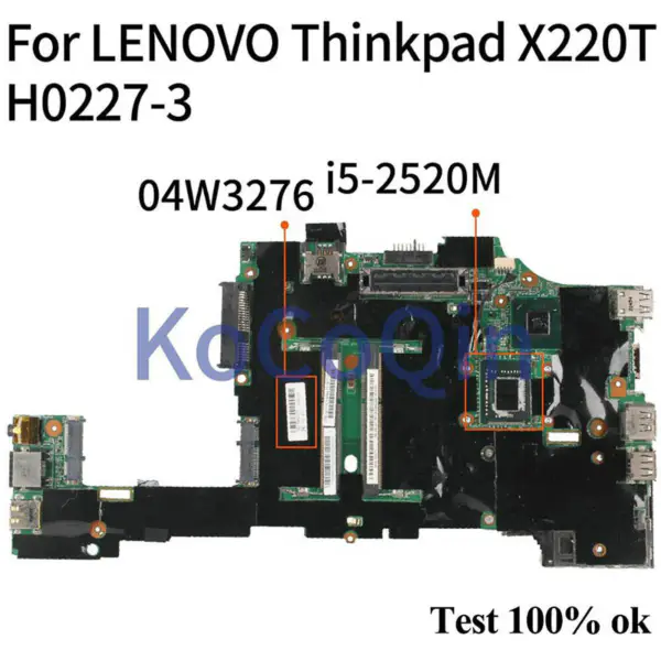 Carte mère Lenovo 04W3276