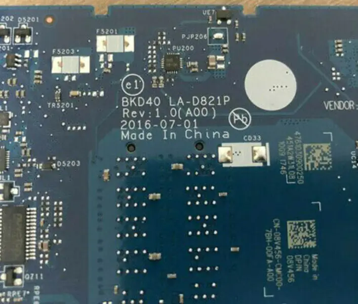 Carte mère Dell 0KP4N2