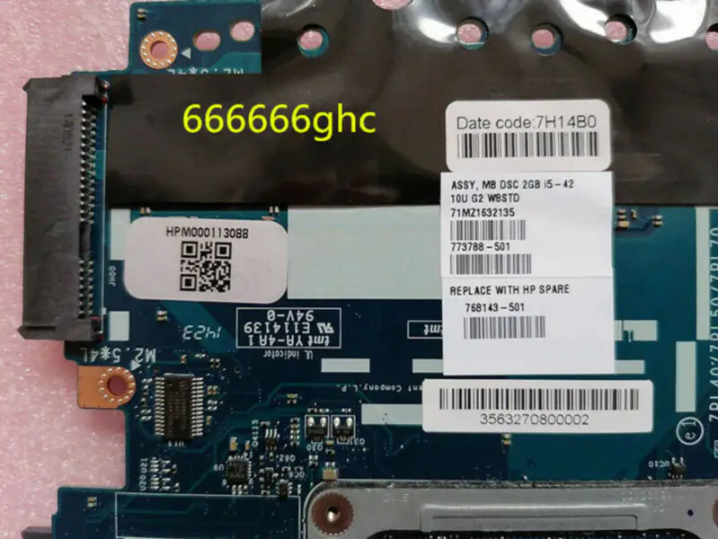 Carte mère HP 768143-501