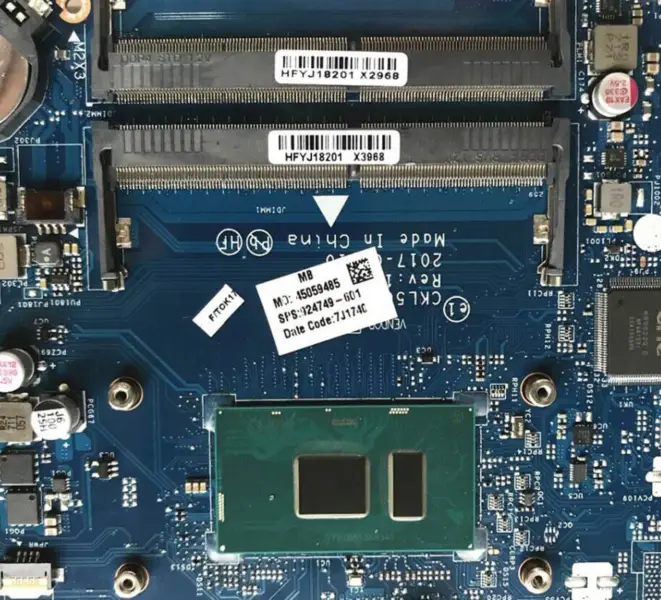 Carte mère HP 924749-001/501/601