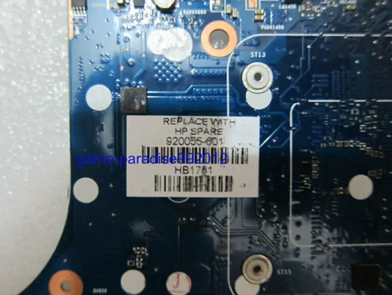 Carte mère HP 920055-601