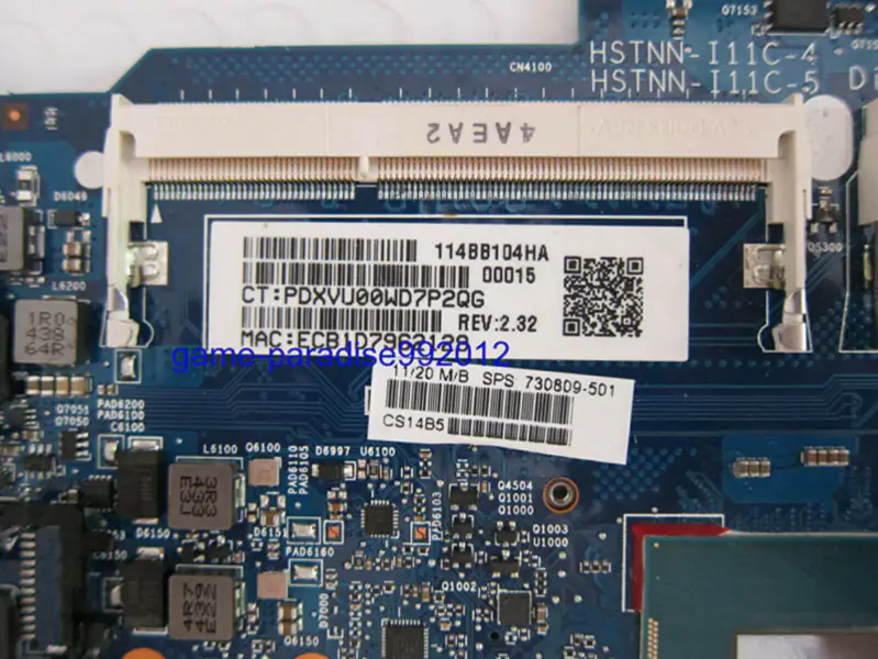Carte mère HP 730809-501