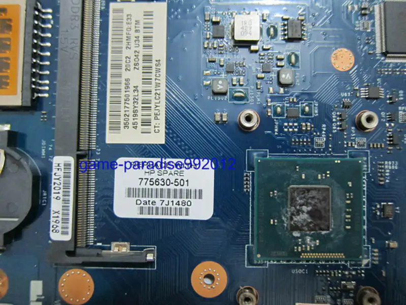 Carte mère HP 775630-501