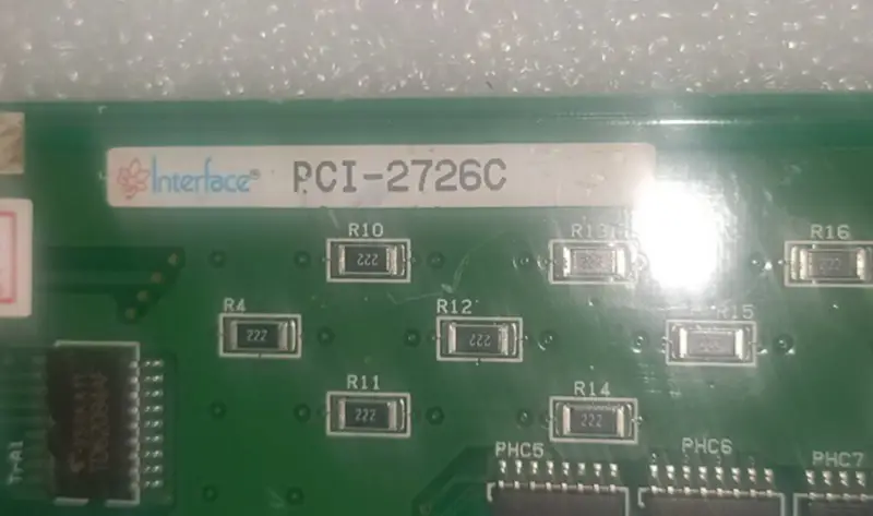 Interface PCI-2726C Carte DAQ