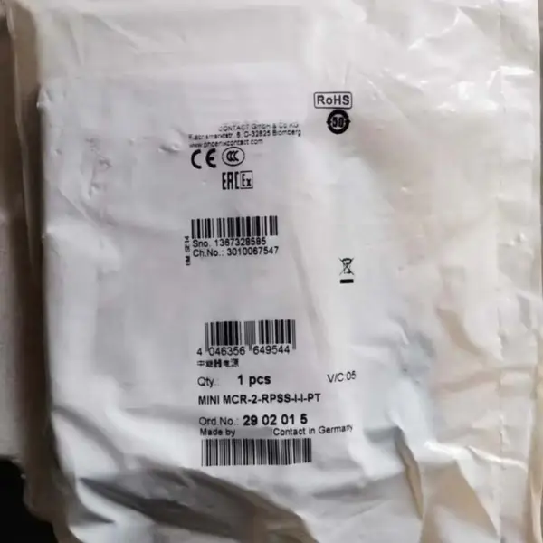 2902014 2902015 Répétiteur 3 voies Alimentation pour Phoenix Signal Conditioner