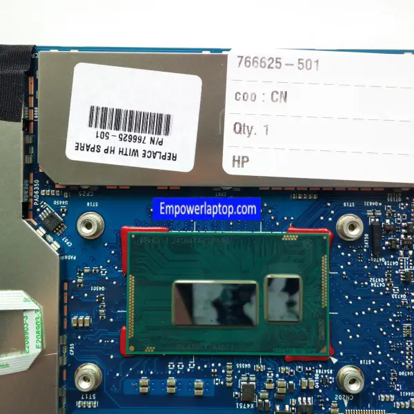 HP 766625-001 766625-601 i5-4302Y CPU 4GB 1.6GHz Carte mère