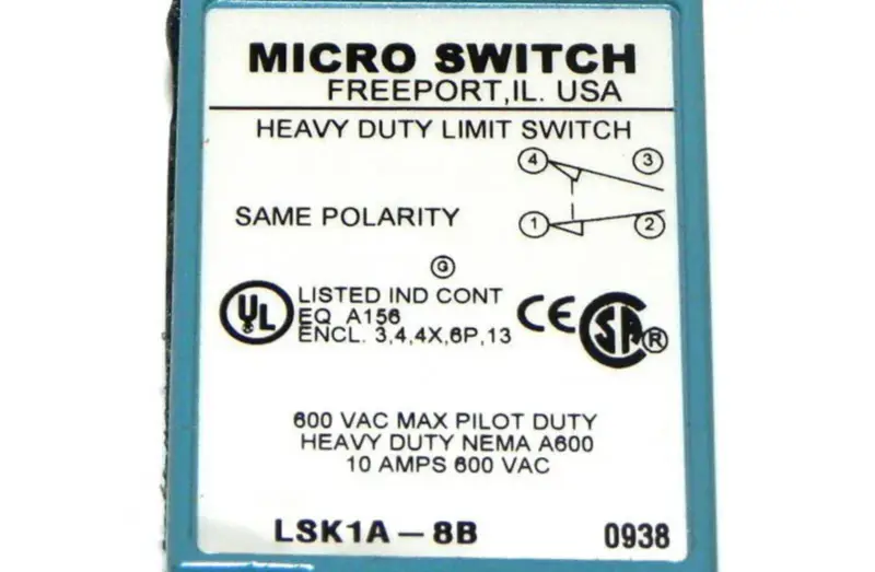 MICROSWITCH LSK1A-8B