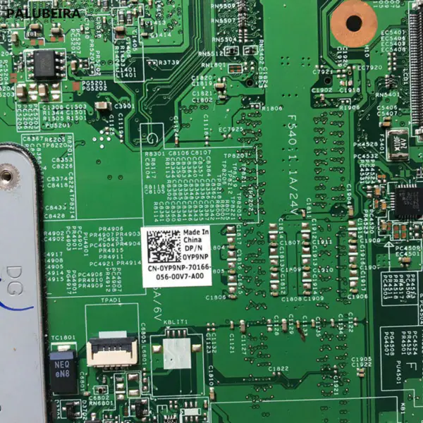 Carte mère ATX Dell 0YP9NP M5010