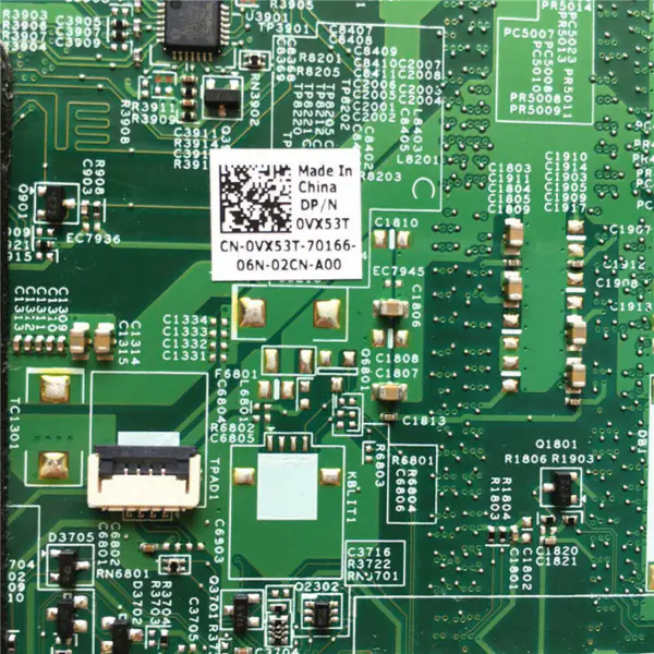 Carte mère ATX Dell 0vx53t N5010