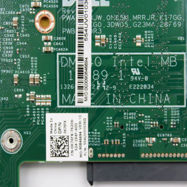 Carte mère ATX Dell 0KFT53 5423