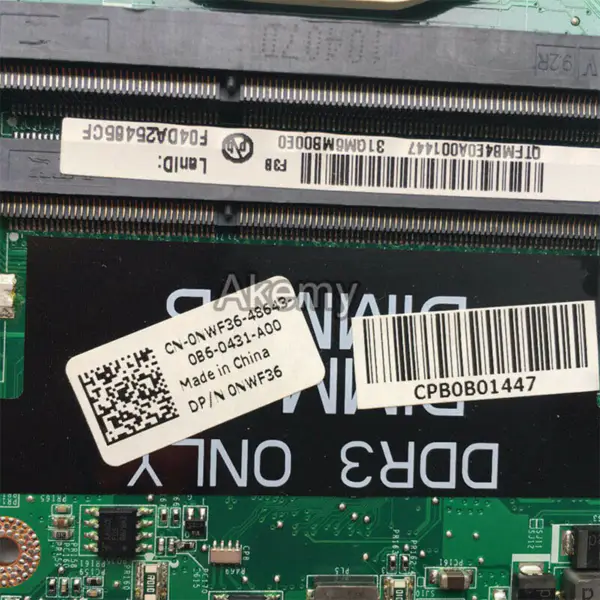 Carte mère ATX Dell 0C47NF Dell XPS