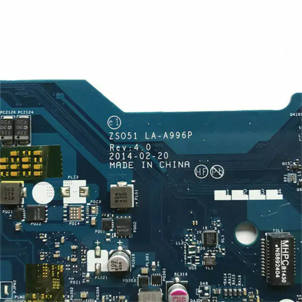 HP 752783-001 752783-501 ZS051 LA-A996P carte mère ATX