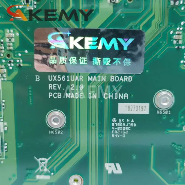 Carte mère Asus UX561UAR UX561UAR ATX