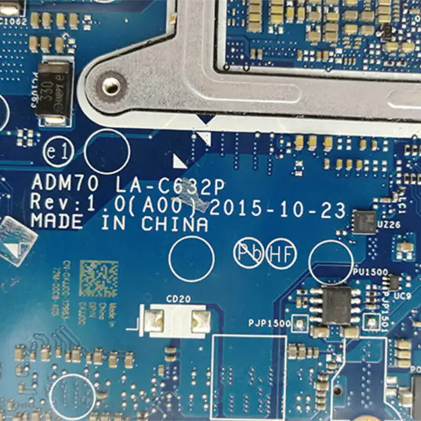 Carte mère ATX Dell la-c632p E5470 5470 LA-C831P