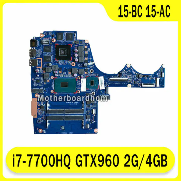 Carte mère HP 914772-601 15-BC 15-AC