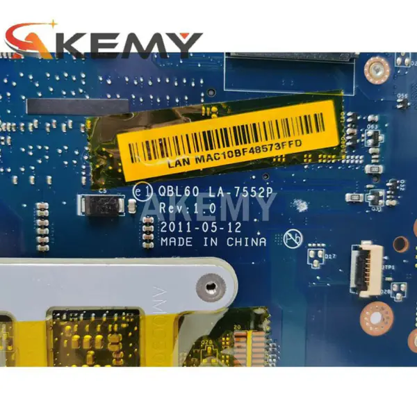 Carte mère Asus K53TA K53TA ATX