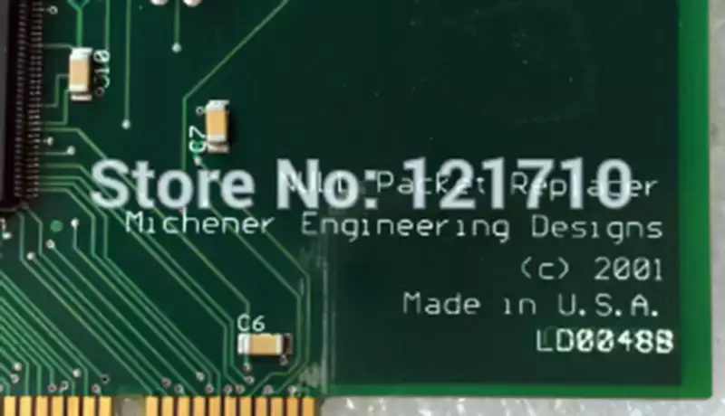 Carte NULL Packet Replacer Michener Engineering Designs LD0048B SS0048B carte mère industrielle