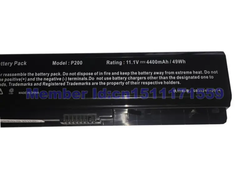 NOUVEAU Batterie AA-PBAN6AB AA-PLAN6AB AA-PLAN9AB Pour Samsung 200B 400B 600B NP200B NP400B NP600B P200 11.1V 4400MAH