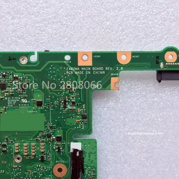 Carte mère Asus E402MA E502MA N2840U avec carte graphique intégrée
