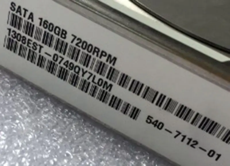 Sun SATA 540-7112-01 390-0351-03 0A33449 7200rpm 160G pour carte mère industrielle sun workstation