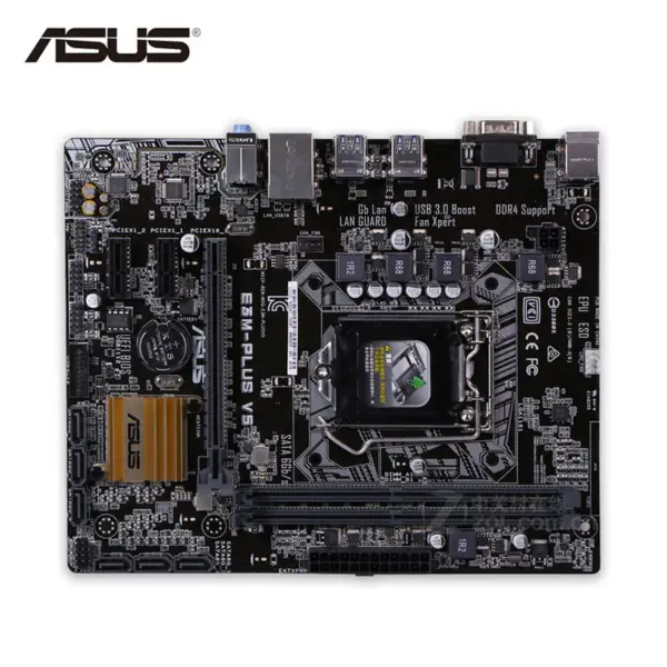 Carte mère Asus E3M-PLUS V5 C232 LGA 1151 Micro-ATX