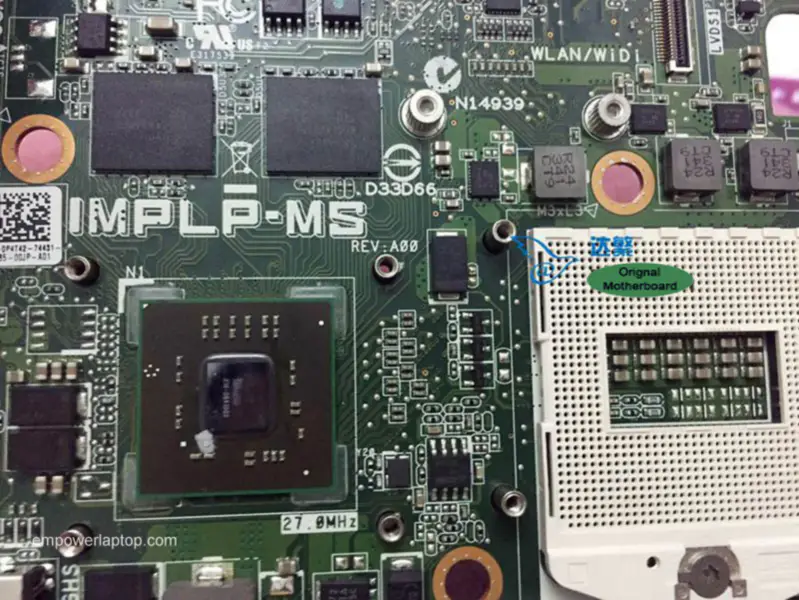Carte mère Dell 0P4T42 P4T42 Inspiron 2350 AIO IMPLP-MS