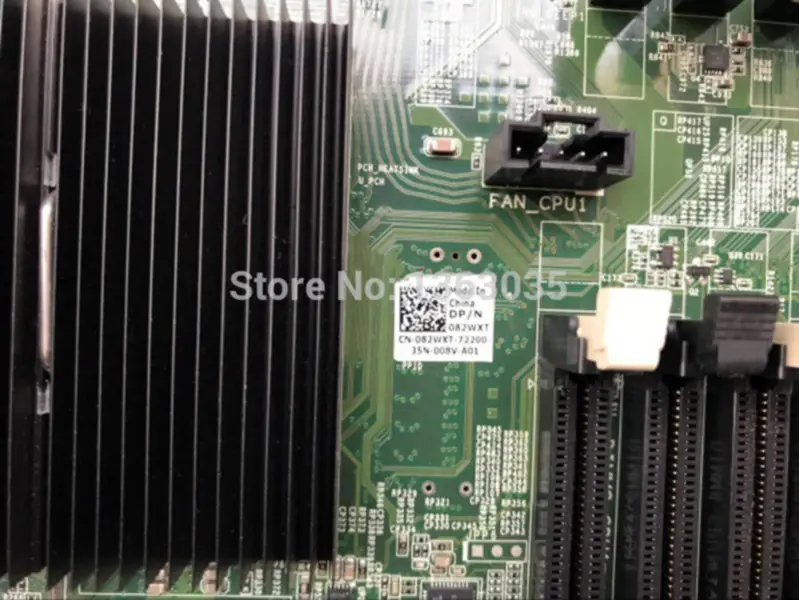 Dell 82WXT 082WXT CN-082WXT Carte mère pour station de travail T7600
