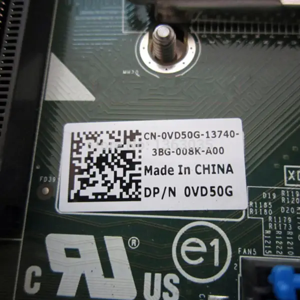 Dell 0VD50G VD50G CN-0VD50G Carte mère de serveur pour carte système PowerEdge R420