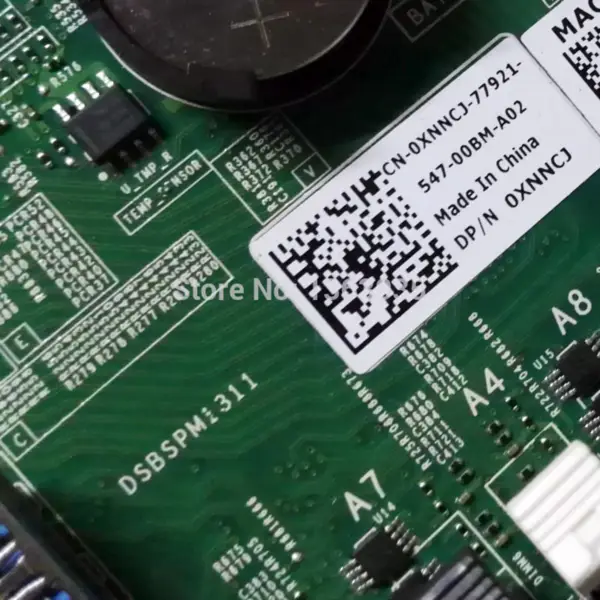 Carte mère Dell 0XNNCJ XNNCJ CN-0XNNCJ pour serveur PowerEdge T430