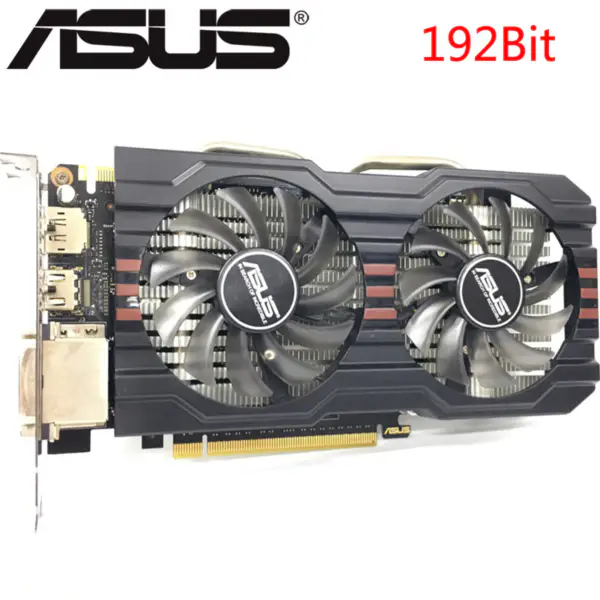 ASUS Video Card GTX 660 2GB 192Bit GDDR5 Video Cards for nVIDIA Geforce GTX660 Used VGA Cards stronger than GTX 750 Ti