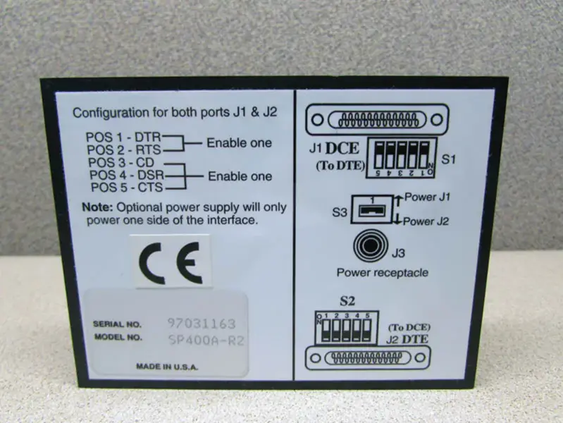 Boîte noire SP400A-R2