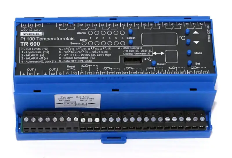 Régulateur de température Ziehl TR600