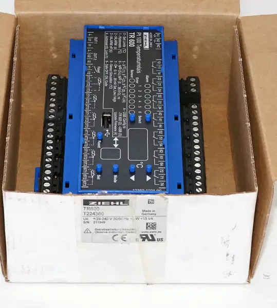 Régulateur de température Ziehl TR600