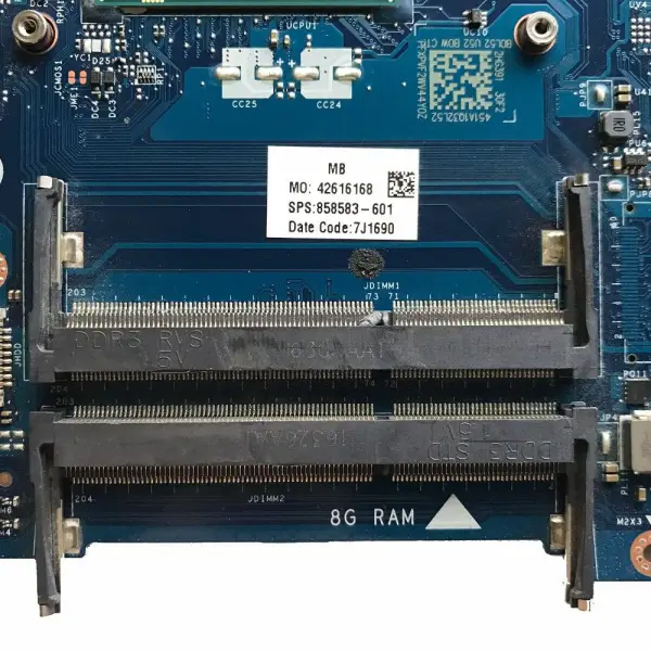 HP 858583-001 858583-501 858583-601 Carte mère LA-D703P