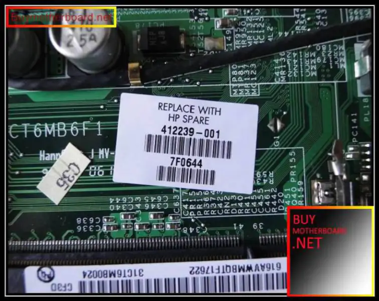 Carte mère 412239-001 pour HP pavilion DV1000