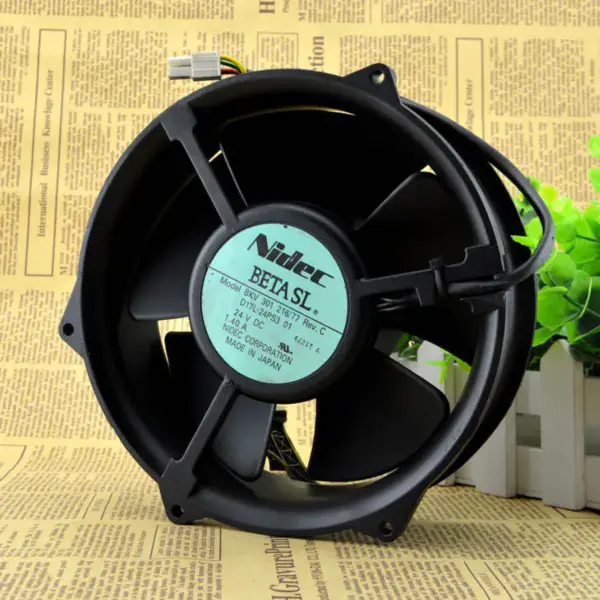 NIDEC D17L-24PS3 01 Ventilateur 24V 1,40A BKV301216/77