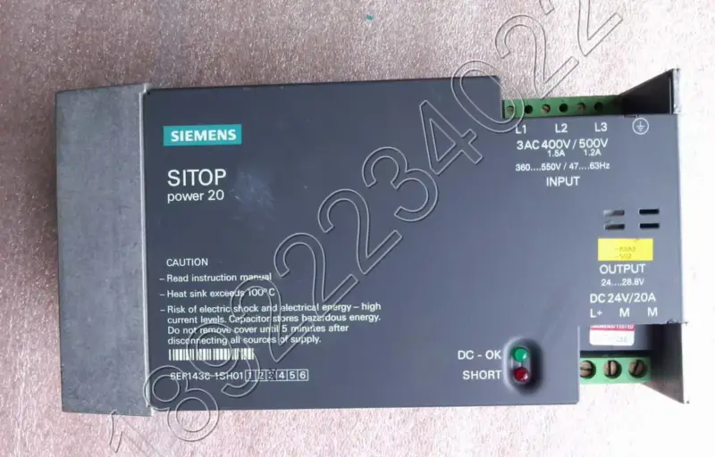 SIEMENS Alimentation 1P 6EP1436-1SH01