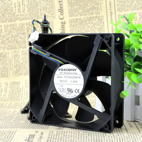 FOXCONN PV123812P2BF 00 12V 1.30A Ventilateur HP ML150 G3