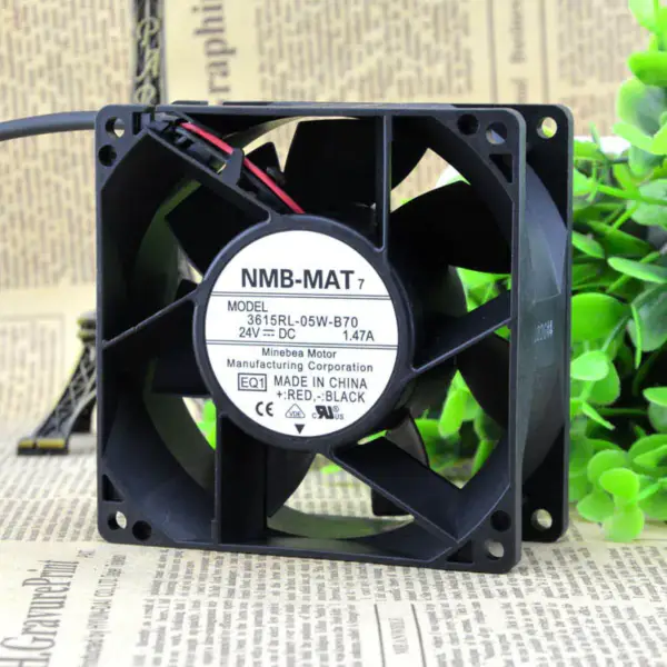 Minebea 615RL-05W-B70-E00 Ventilateur NMB DC 24VDC 92X38.4MM 7200RPM