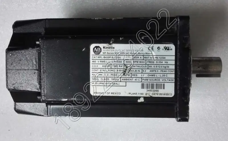 ALLEN-BRADLEY Moteur MPL-B430P-SJ72AA