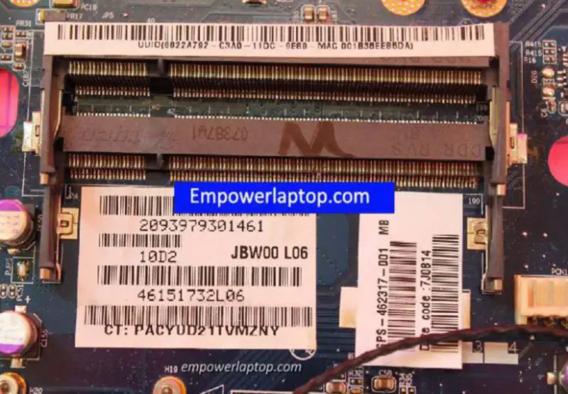 Carte mère HP 462317-001 A900