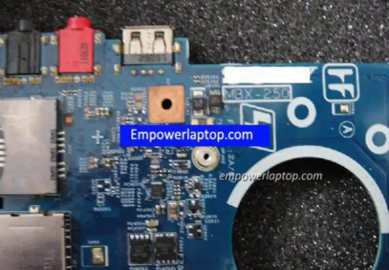Sony MBX-250 48.4MP06.021 A1829659A Carte mère